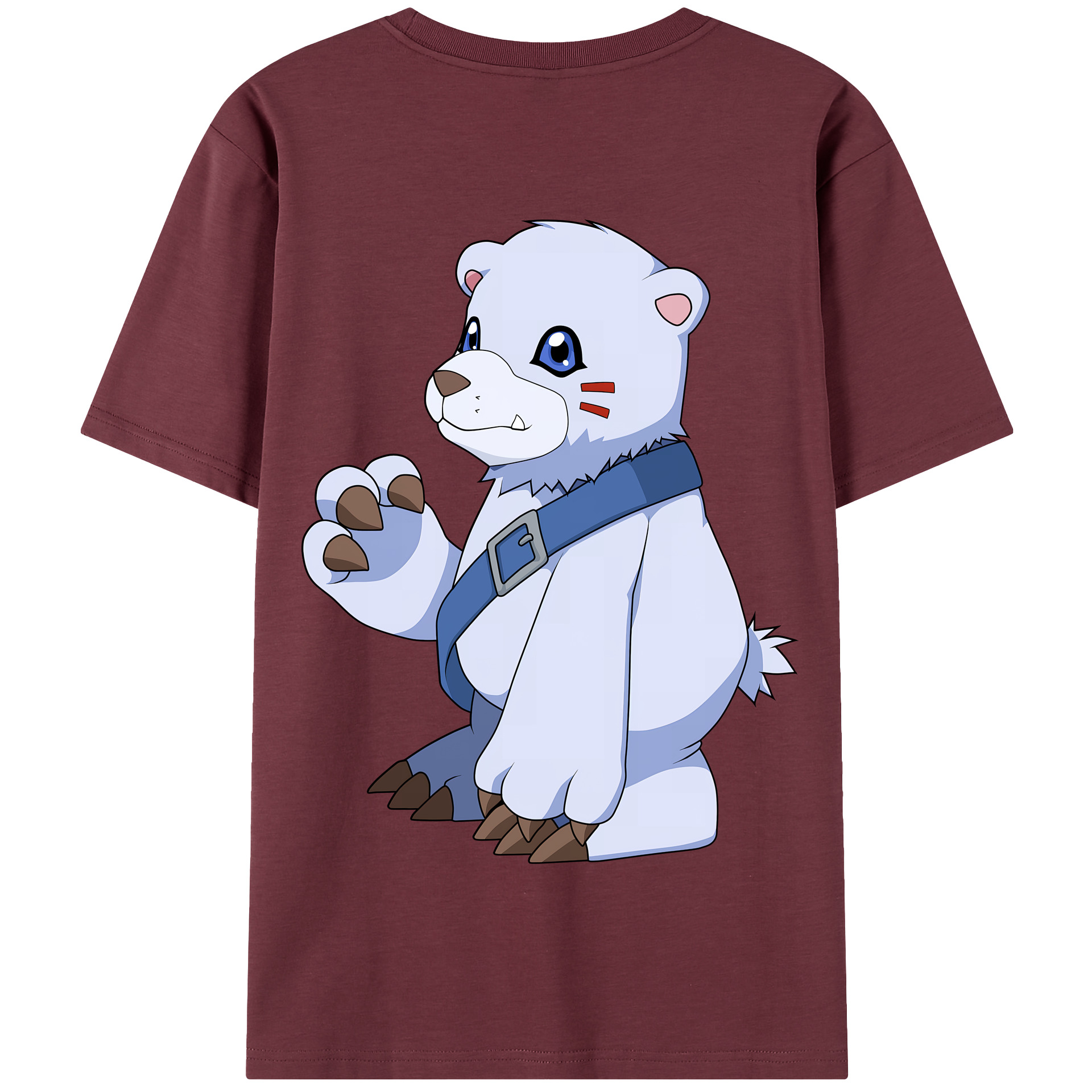 （画像用） Digimon デジタルモンスター/デジモン 綿100％半袖Tシャツ（背面プリント）